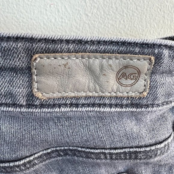 AG Adriano Goldschmied Jeans 29R Women Gray Prima Ankle Cigarette Denim Skinny - Picture 9 of 15